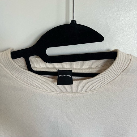 Pleasing Cream Crewneck - Picture 4 of 5